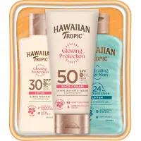 Hawaiian Tropic Glowing Protection Trio kit voyage solaire