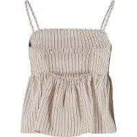 Urban Classics Tb7531 Sleeveless T-shirt Beige S Femme