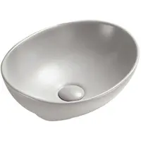 Mexen Elza lavabo à poser 40 x 33 cm, gris mat (21014067)