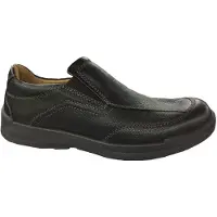 Jomos Chaussons pour hommes , couleur noire, style décontracté