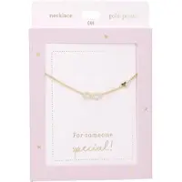 Depesche Collier avec symbole de l'infini en or - Bijoux Heart of Gold