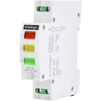 Bemko Voyant lumineux Lampe de contrôle de phase Lampe de contrôle de phase 3 phases Multi-LED
