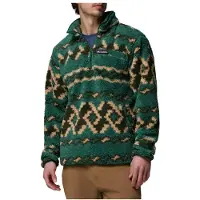 Columbia Rugged Ridge High Pile Half Zip Fleece Vert 2XL Homme