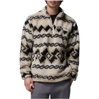 Columbia Rugged Ridge High Pile Half Zip Fleece Beige 2XL Homme