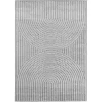 Carpetsale24 Tapis d’Extérieur Design Boho Moderne Effet 3D Résistant aux UV Idéal pour Terrasse Salon et Cuisine, Taille: 120x170 cm