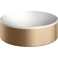 Axor Suite lavabo à poser, rond, D 300mm, avec cadre métal, sans trop-plein, SolidSurfac (300 mm, 500 mm)