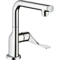 Axor Robinet de cuisine monocommande AXOR Citterio, modèle Select 230, avec douchette pivotante, finition chrome