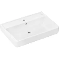 Hansgrohe Xanuia Q lavabo, avec trou pour robinet, avec trop-plein, 700x480mm, blanc (480 mm, 700 mm)