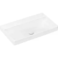 Hansgrohe Xelu Q lavabo, 800x480, suspendu, sans trop-plein, blanc, 6102 (480 mm, 800 mm)