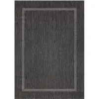 Carpetsale24 Tapis Intérieur Extérieur Tissage Plat Aspect Sisal avec Bordure Imperméable pour Cuisine Terrasse Salon, Taille: 120x170 cm