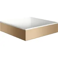 Hansgrohe AXOR Suite lavabo à poser, rectangulaire, 400x400mm, avec cadre métal, sans trop-plein (400 mm, 400 mm)