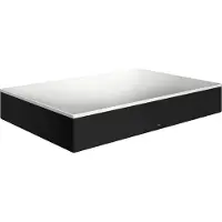 Axor Suite lavabo à poser, rectangulaire, 600x600mm, avec cadre métal, sans trop-plein (400 mm, 600 mm)