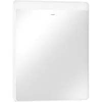 Hansgrohe Miroir Xarita Lite Q avec éclairage LED horizontal, modèle 600/30 pour interrupteur mural, finition blanc mat