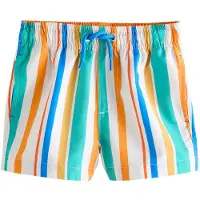Next Shorts de bain azur / pétrole / orange / blanc