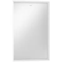 Hansgrohe Xarita E miroir, éclairage LED avec capteur infrarouge, 500x50x700mm, blanc mat, chauffage du miroir, 54998700