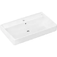 Hansgrohe Xanuia Q lavabo, avec trou pour robinet, avec trop-plein, 800x480mm, SmartClean, blanc (480 mm, 800 mm)