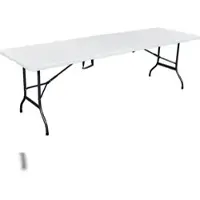 Metro Professional , table de buffet, Pamua, 244 x 75 cm, plastique, blanche