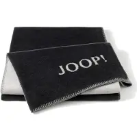 JOOP! Couvertures anthracite / blanc naturel