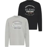 Blend Sweat-shirt ' BHBenap 2 PACK ' noir