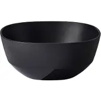 Mepal Silueta, Saladier + bol, Noir