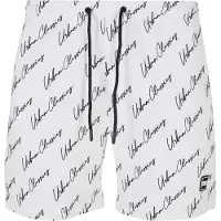 Urban Classics Shorts de bain noir / blanc