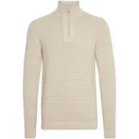 !Solid Pull-over beige