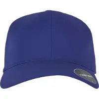 Flexfit Casquette 'Delta' bleu foncé / gris foncé / blanc