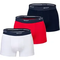 Gant Boxers rouge vif / noir / blanc