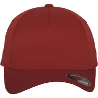 Flexfit Casquette 'Panel' rouge rubis