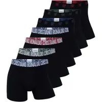Cr7 - Cristiano Ronaldo Boxers bleu foncé / vert / bordeaux / noir