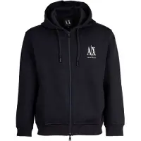 Armani Exchange Veste de survêtement marine / blanc