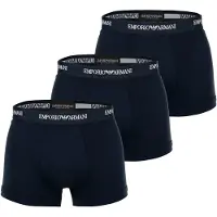 Emporio Armani Boxers marine / blanc