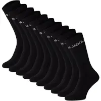 Jack & Jones Junior Chaussettes 'JACREGEN' noir / blanc