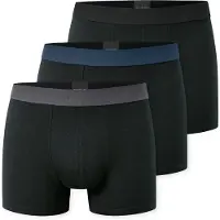 Schiesser Boxers bleu / marron / mûre / noir