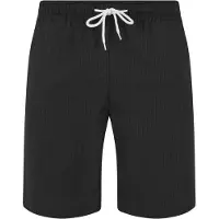 Urban Classics Pantalon 'Seersucker' noir