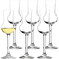 Stölzle Lot De 6 Verres À Grappa En Cristallin, Transparent, 8,7 Cl
