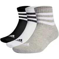 Adidas 3s C Spw Mid 3p Crew Socks 3 Pairs Multicolore EU 37-39