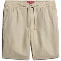 Superdry pour homme. M7110455A Short en lin Merchant Store (XL), Beige, Casuel