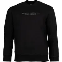 Armani Exchange Sweat-shirt gris foncé / noir