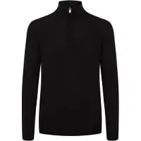 !Solid Pull-over noir