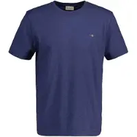 Gant T-Shirt bleu chiné