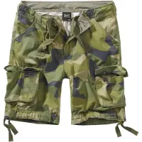 Brandit Pantalon cargo beige / gris foncé / vert clair