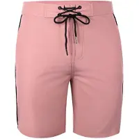 Yeaz Maillot de bain de sport 'Davey' rose ancienne / noir / blanc
