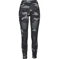 Urban Classics Leggings gris / noir