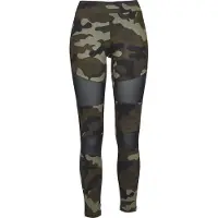 Urban Classics Leggings kaki / olive / noir