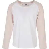 Urban Classics T-Shirt rose / blanc