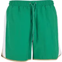 Urban Classics Retro Look Swimming Shorts Vert XL Homme