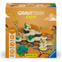 GRAVITRAX Junior Starter-Set S Desert - Piste à billes extensible pour enfants, piste à billes