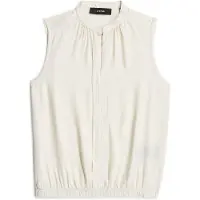 G-Star Top Stand-Up Collar Sleeveless - Blanc - Femmes