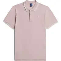 G-Star Polo Dunda Slim Stripe - Rose - Hommes